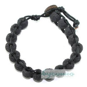 Браслет из вулканической лавы TES-1285